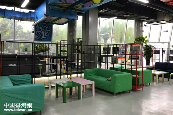 秦巴眾創空間內景。(中國臺灣網 趙苗青 攝) 秦巴眾創空間內景。(中國臺灣網 趙苗青 攝)