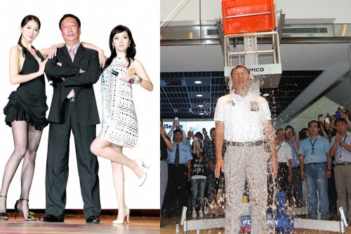 郭臺銘點名潑冰水 林志玲要優雅捐款 郭臺銘點名潑冰水 林志玲要優雅捐款