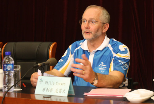 殘奧會志愿者動員會召開 盲文國際版微笑圈發(fā)布