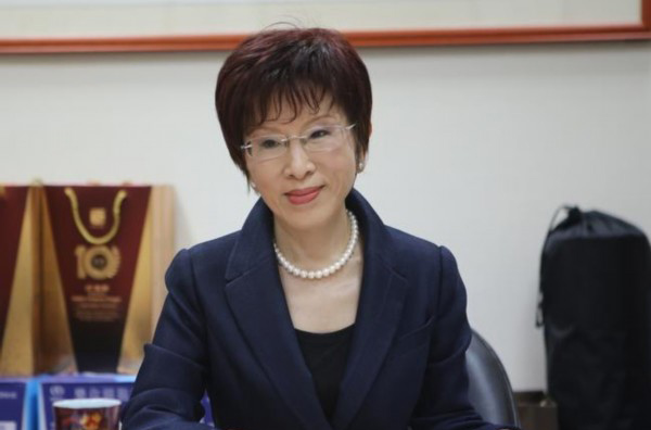 洪秀柱說明參選理念獲支持 藍委喊“加油、凍蒜” 洪秀柱說明參選理念獲支持 藍委喊“加油、凍蒜”