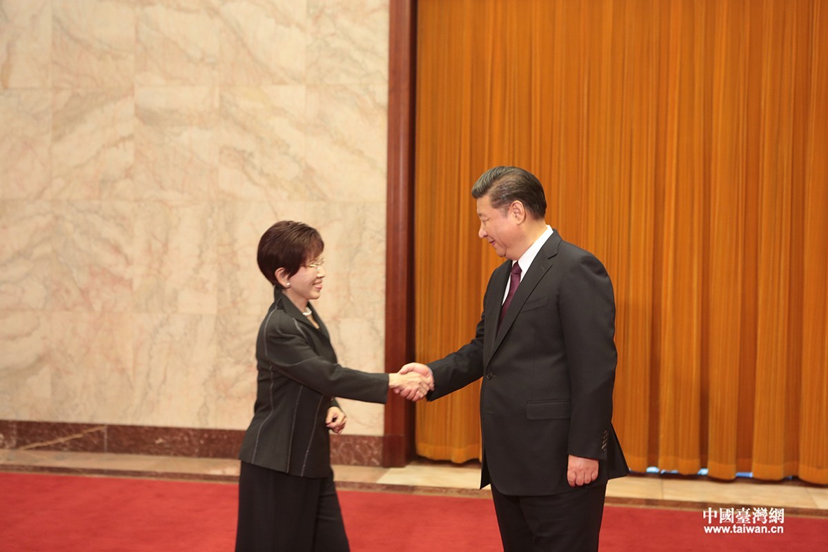 習(xí)近平會(huì)見(jiàn)洪秀柱 談了這幾點(diǎn)非常重要! 習(xí)近平會(huì)見(jiàn)洪秀柱 談了這幾點(diǎn)非常重要!