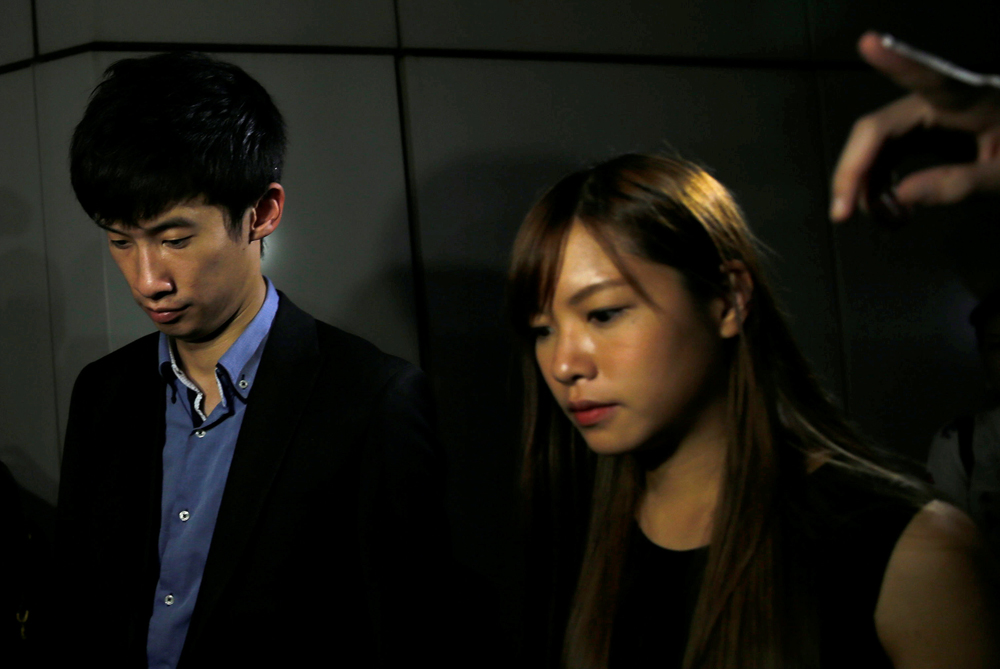 梁頌恒、游蕙禎。