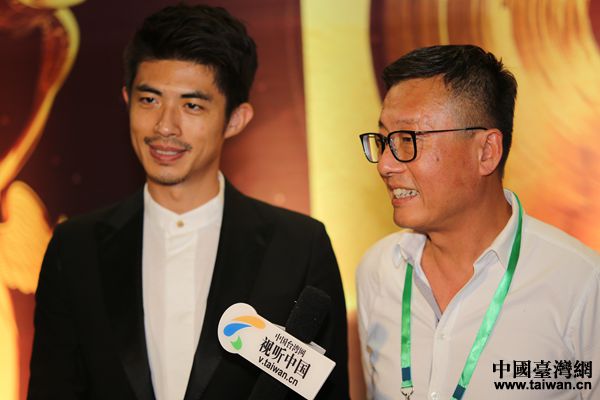 獲獎者接受臺灣網記者專訪。(中國臺灣網 袁楚 攝)